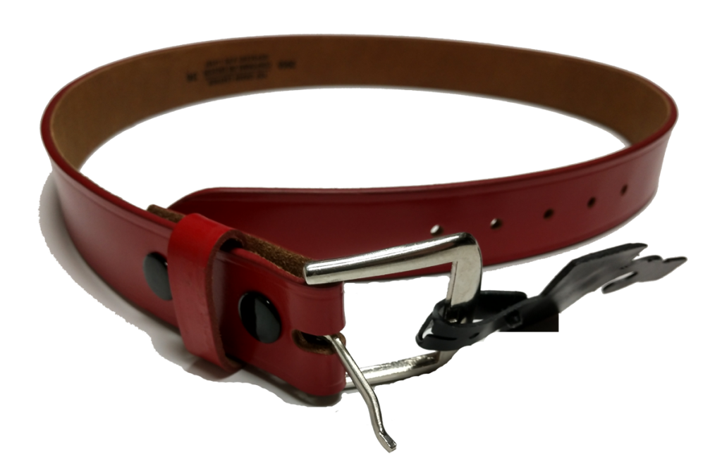Red Leather Belt | Southside Sports