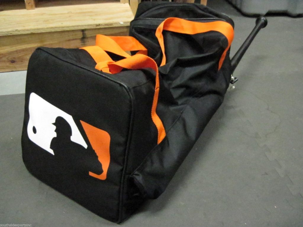 Orioles Giants Black MLB Player Equipment Travel Bag Southside Sports