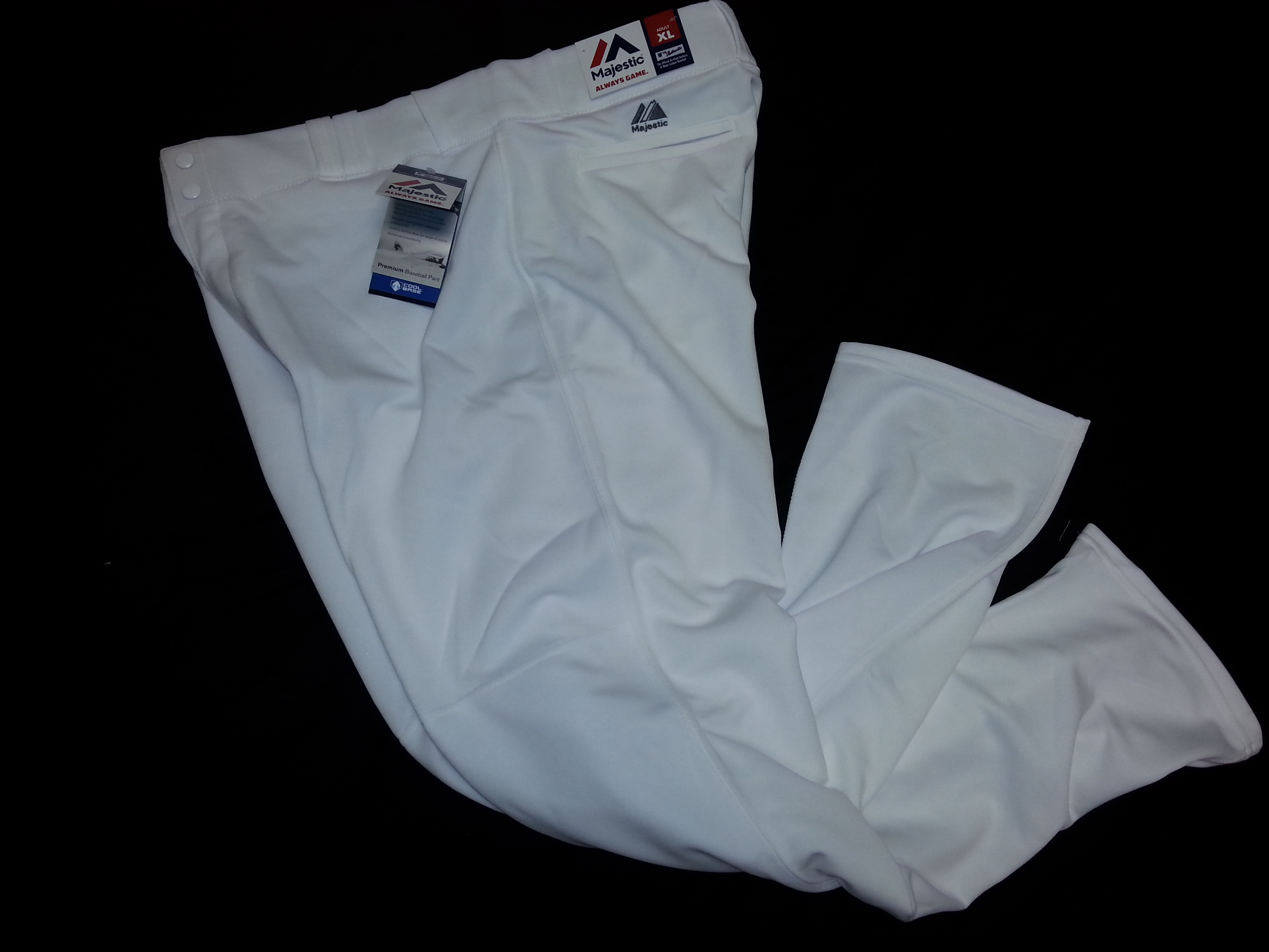 Pro Ivory/Cream fitted baseball pants Waist size 35" Details about   Giants 