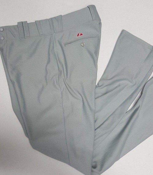Cardinals Grey Game Used Solid Grey Pro Baseball Pants | Southside Sports