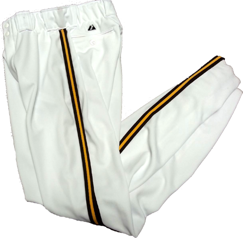 Padres Authentic Brown Yellow Baseball Pants Trim