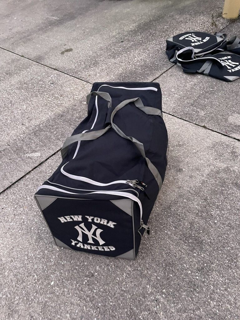 New York Yankees Game Used Player Equipment Travel Bag | Southside Sports