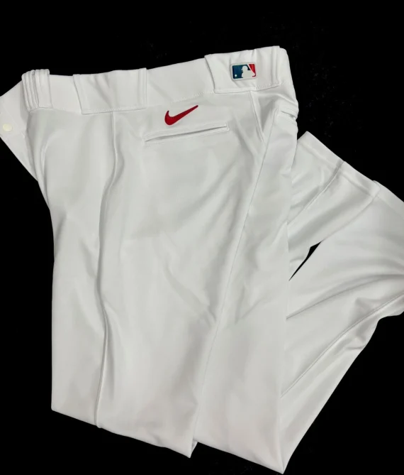 St Louis Cardinals Solid White Nike Team Issued Authentic Pants